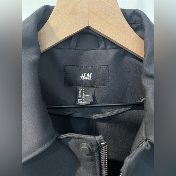 H&M Jackets & Coats Hm Mens Trench Coat Poshmark